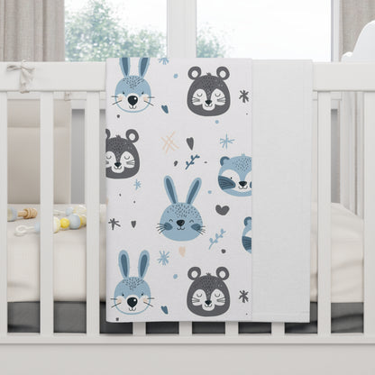 Baby Fleece Blanket | Safari Theme
