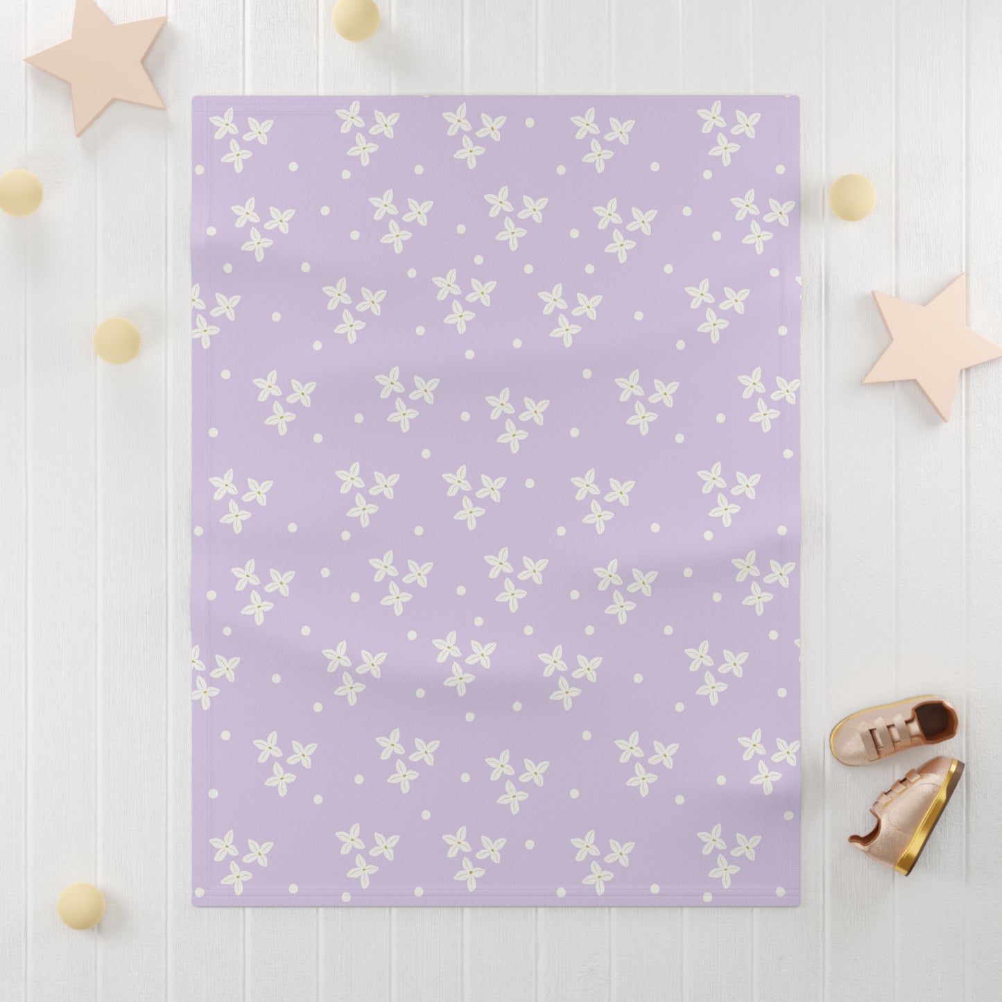 Baby Soft Fleece Blanket | Spring Theme