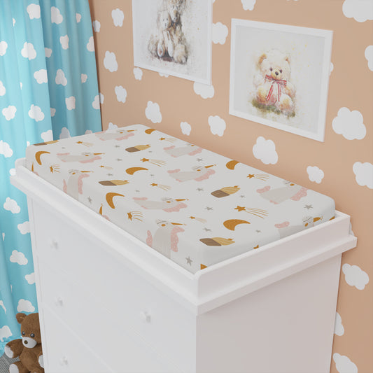 Baby Changing Pad Cover | Unicorn Theme