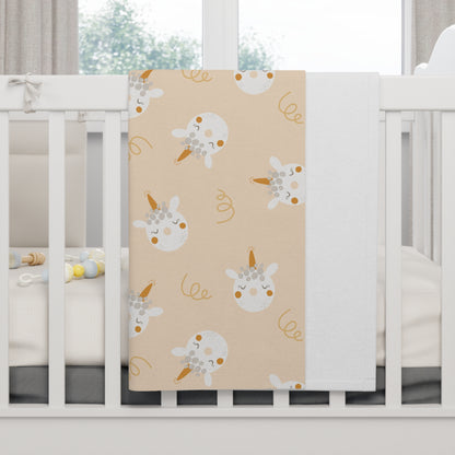 Baby Soft Fleece Blanket | Unicorn Theme