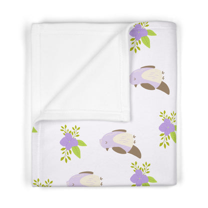 Baby Soft Fleece Blanket | Spring Theme