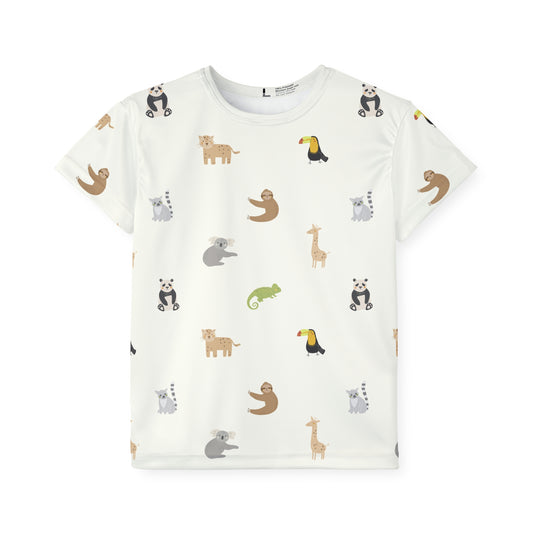 Kids Active T-Shirt | Tropical Theme