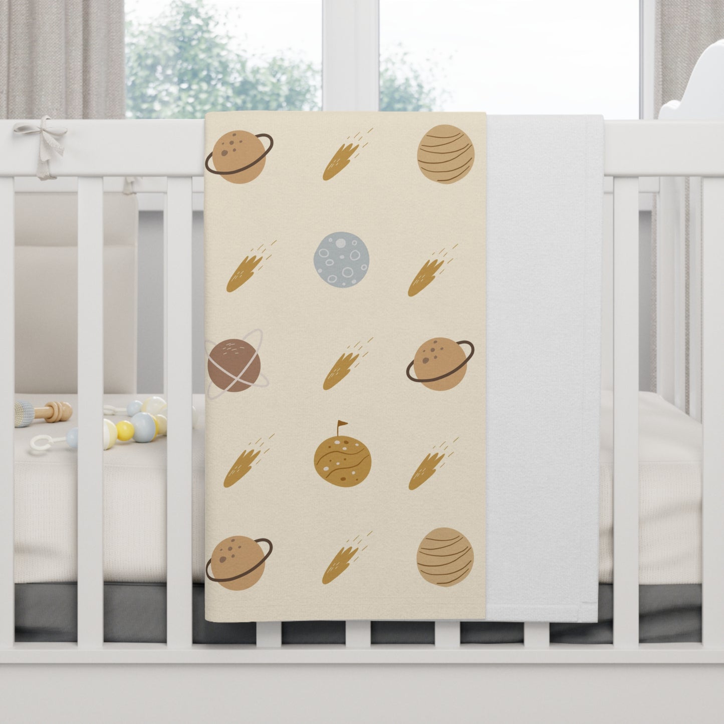 Baby Soft Fleece Blanket | Space Theme