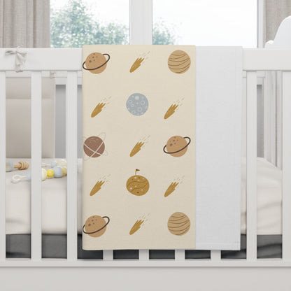 Baby Soft Fleece Blanket | Space Theme