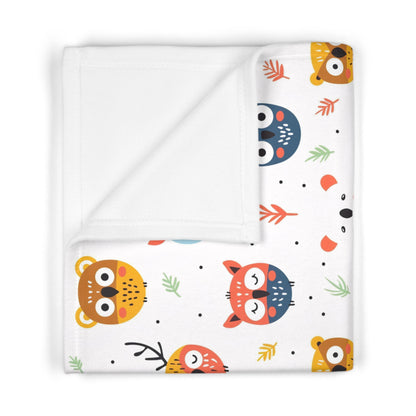 Baby Fleece Blanket | Safari Theme