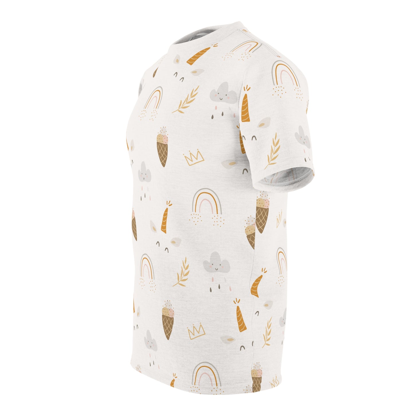 Dad's Cut & Sew T-Shirt | Unicorn Theme