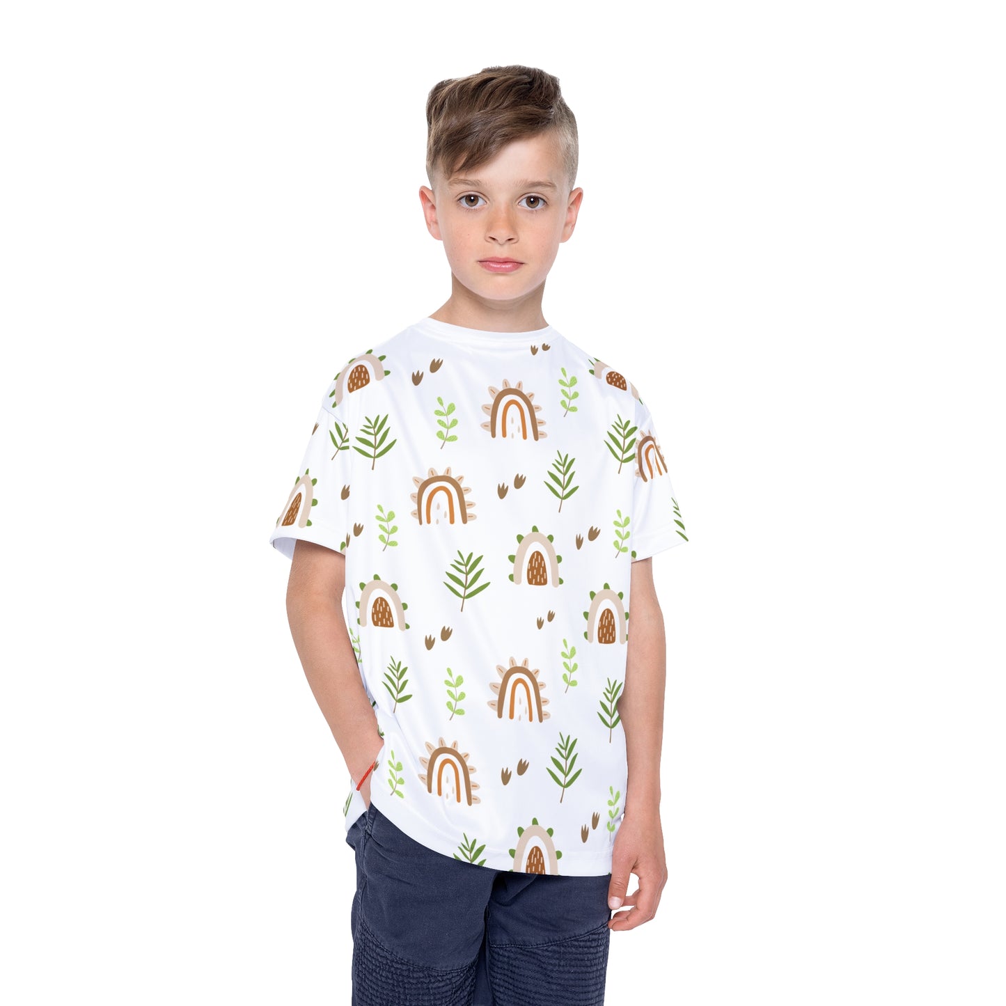 Kids Active T-Shirt | Dinosaur Theme