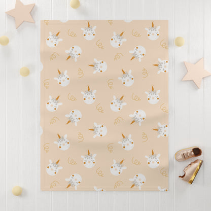 Baby Soft Fleece Blanket | Unicorn Theme