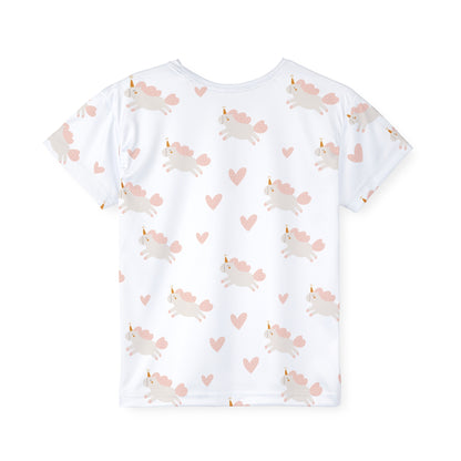 Kids Active T-Shirt | Unicorn Theme