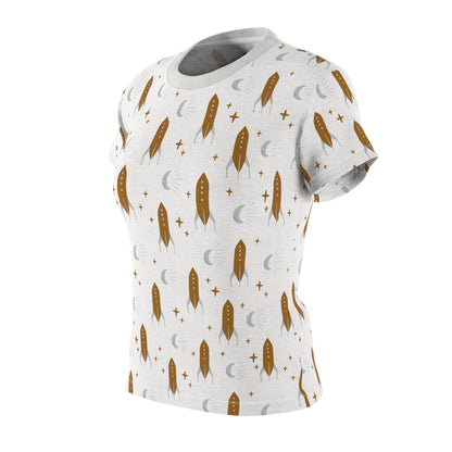 Mom's Cut & Sew T-Shirt | Space Theme