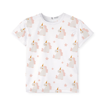 Kids Active T-Shirt | Unicorn Theme