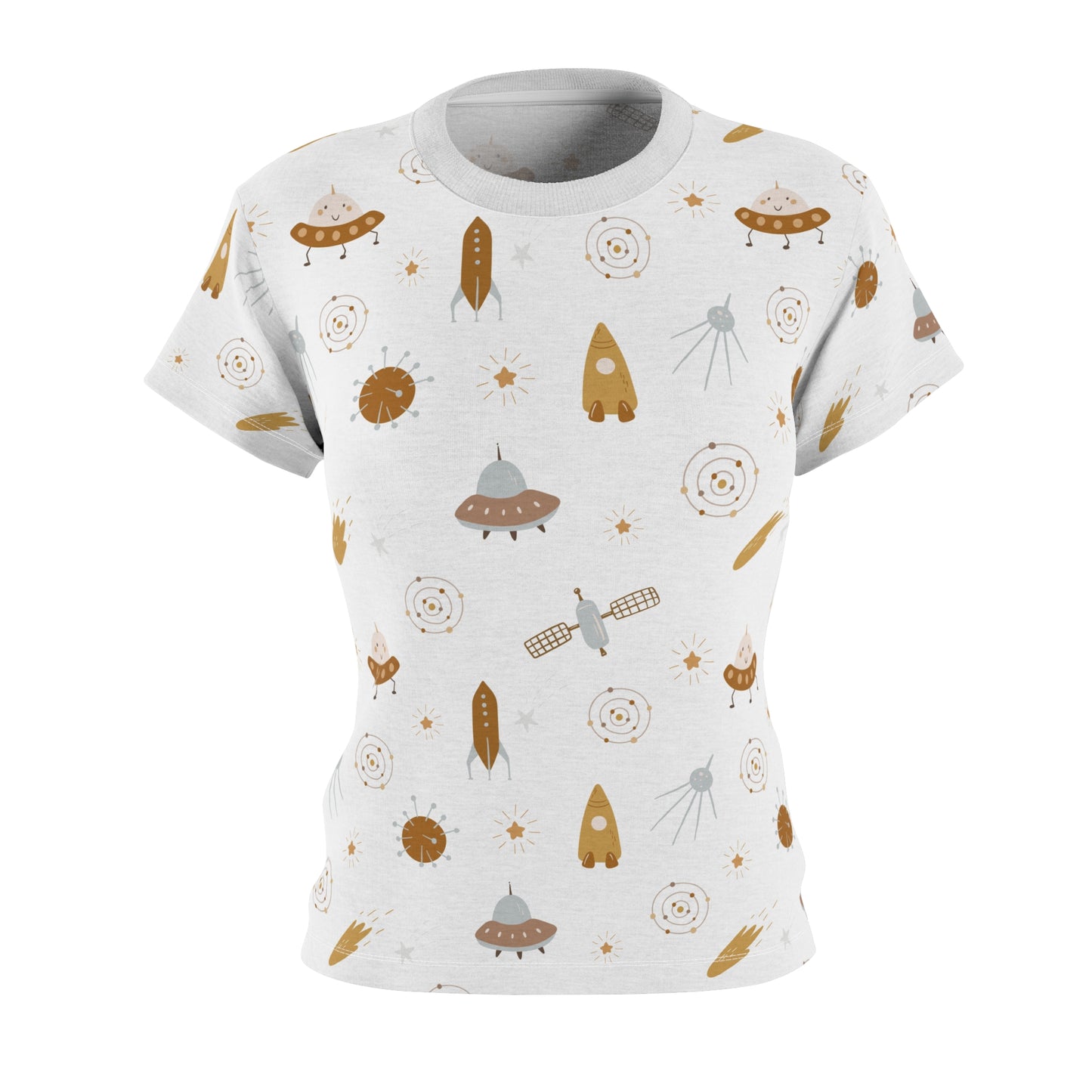Mom's Cut & Sew T-Shirt | Space Theme