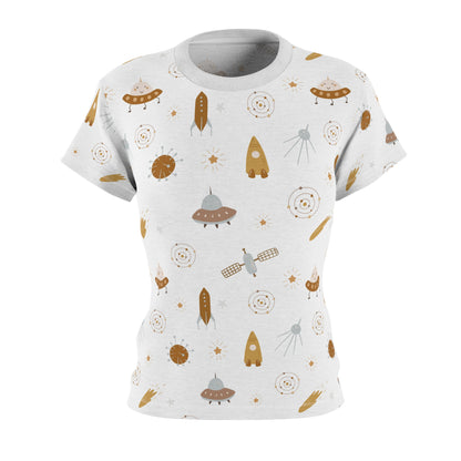 Mom's Cut & Sew T-Shirt | Space Theme