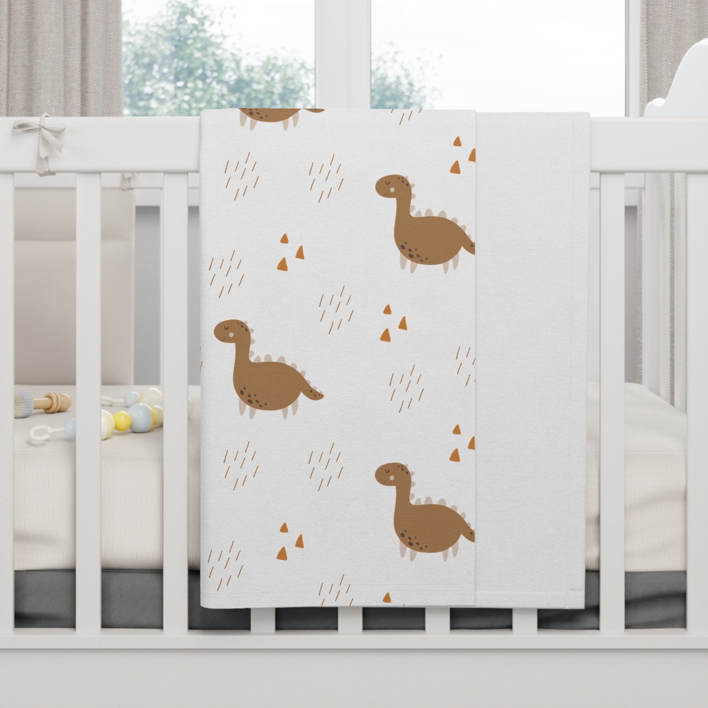 Baby Soft Fleece Blanket | Dinosaur Theme