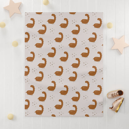 Baby Soft Fleece Blanket | Dinosaur Theme