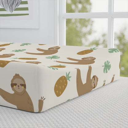 Baby Changing Pad Cover | Tropical Theme