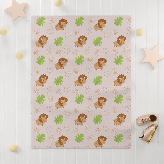 Baby Soft Fleece Blanket | Dinosaur Theme