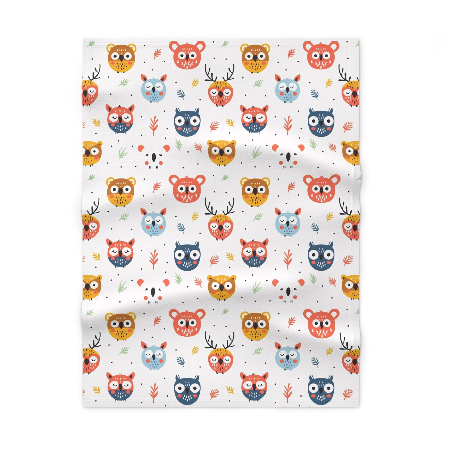 Baby Fleece Blanket | Safari Theme