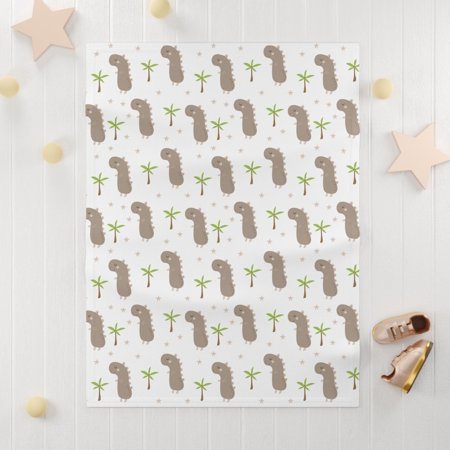 Baby Soft Fleece Blanket | Dinosaur Theme