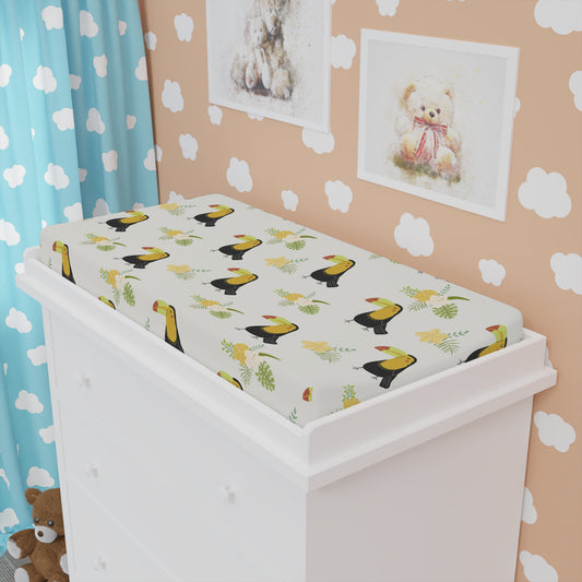 Baby Changing Pad Cover | Tropical Theme