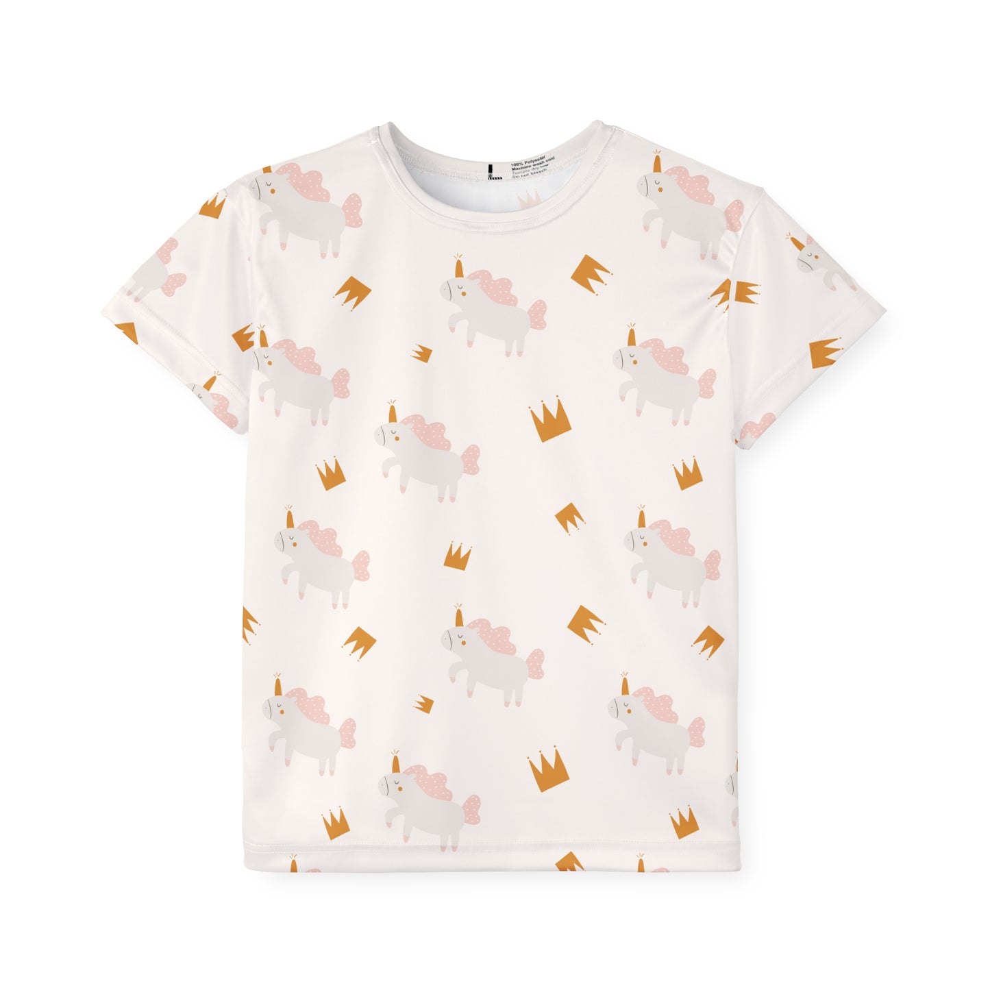 Kids Active T-Shirt | Unicorn Theme