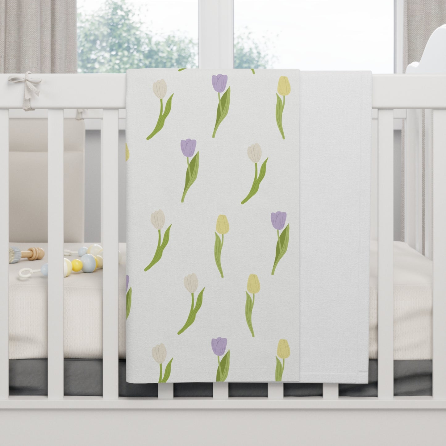 Baby Fleece Blanket | Spring Theme