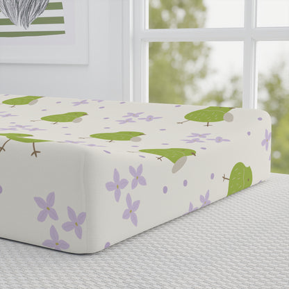 Baby Changing Pad Cover | Spring Theme