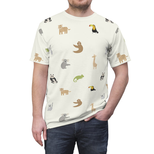 Dad's Cut & Sew T-Shirt | Tropical Theme