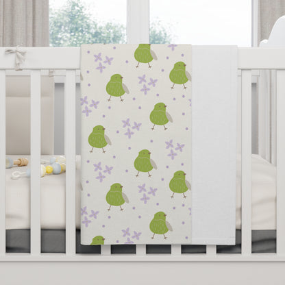 Baby Soft Fleece Blanket | Spring Theme