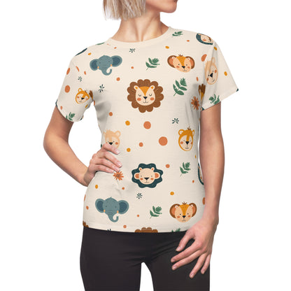 Mom's Cut & Sew T-Shirt | Safari Theme