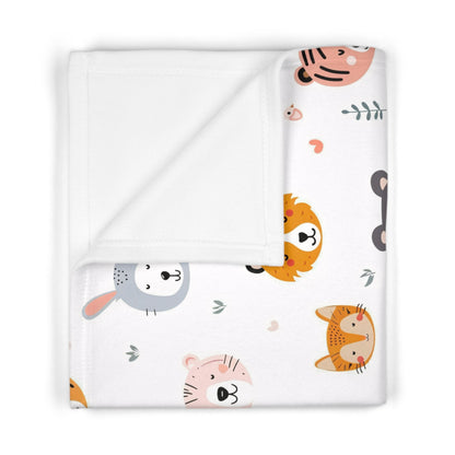 Baby Fleece Blanket | Safari Theme