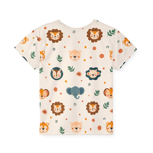 Kids Active T-Shirt | Safari Theme