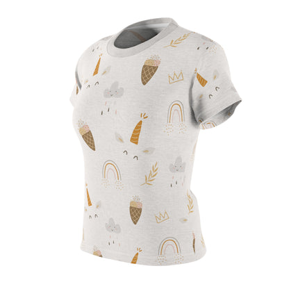 Mom's Cut & Sew T-Shirt | Unicorn Theme