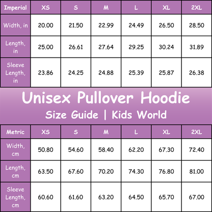 Unisex Pullover Hoodie | Tropical Theme