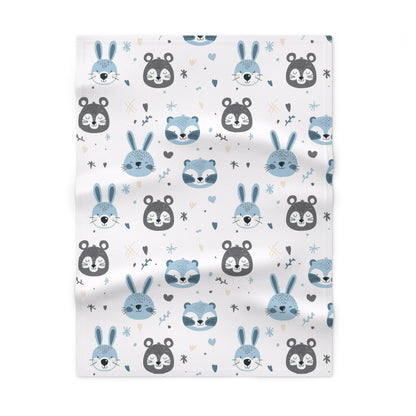 Baby Fleece Blanket | Safari Theme