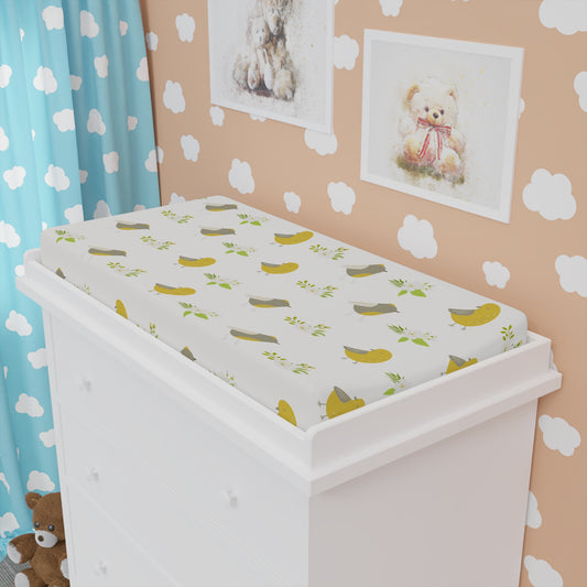 Baby Changing Pad Cover | Spring Theme