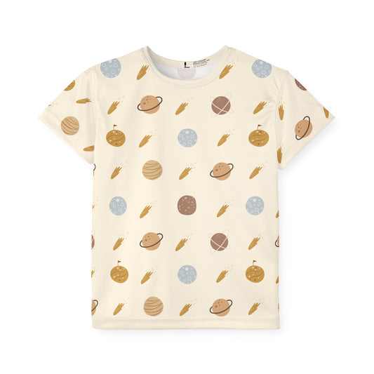Kids Active T-Shirt | Space Theme