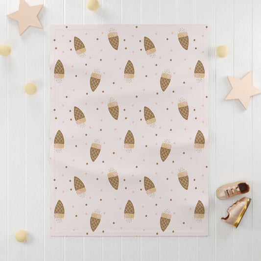 Baby Soft Fleece Blanket | Unicorn Theme