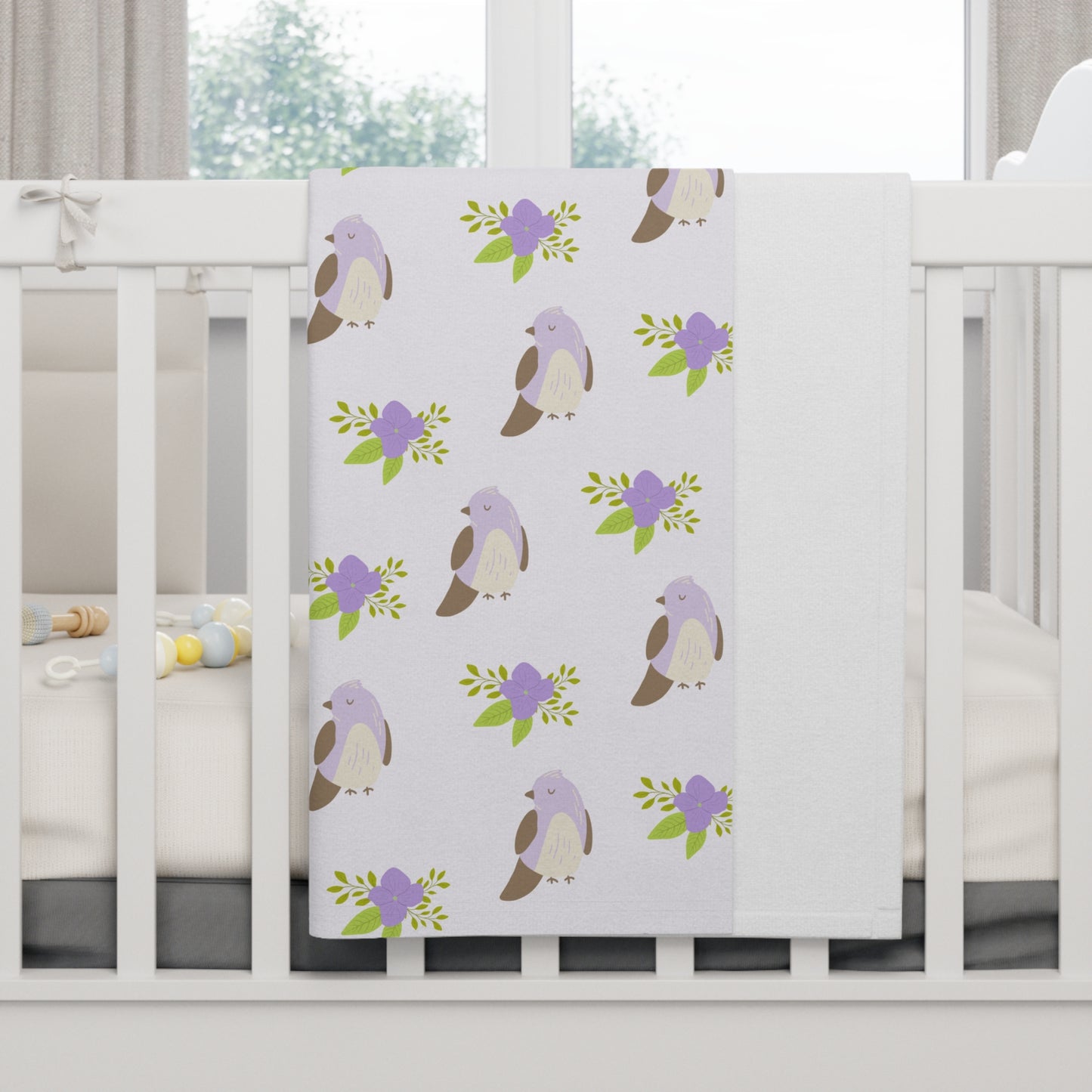 Baby Soft Fleece Blanket | Spring Theme