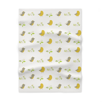 Baby Soft Fleece Blanket | Spring Theme