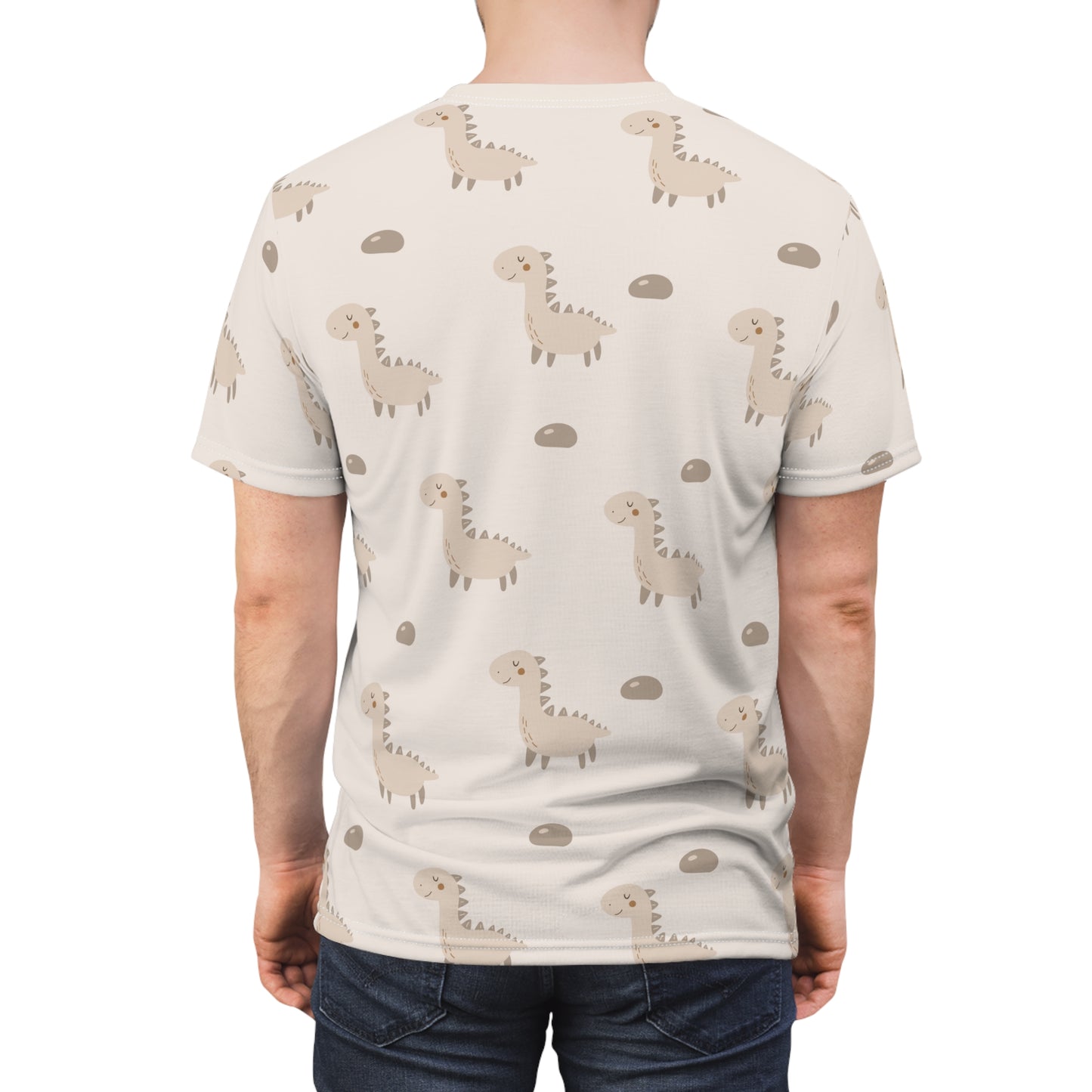 Dad's Cut & Sew T-Shirt | Dinosaur Theme