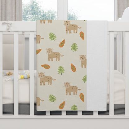 Baby Soft Fleece Blanket | Tropical Theme