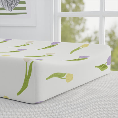 Baby Changing Pad Cover | Spring Theme