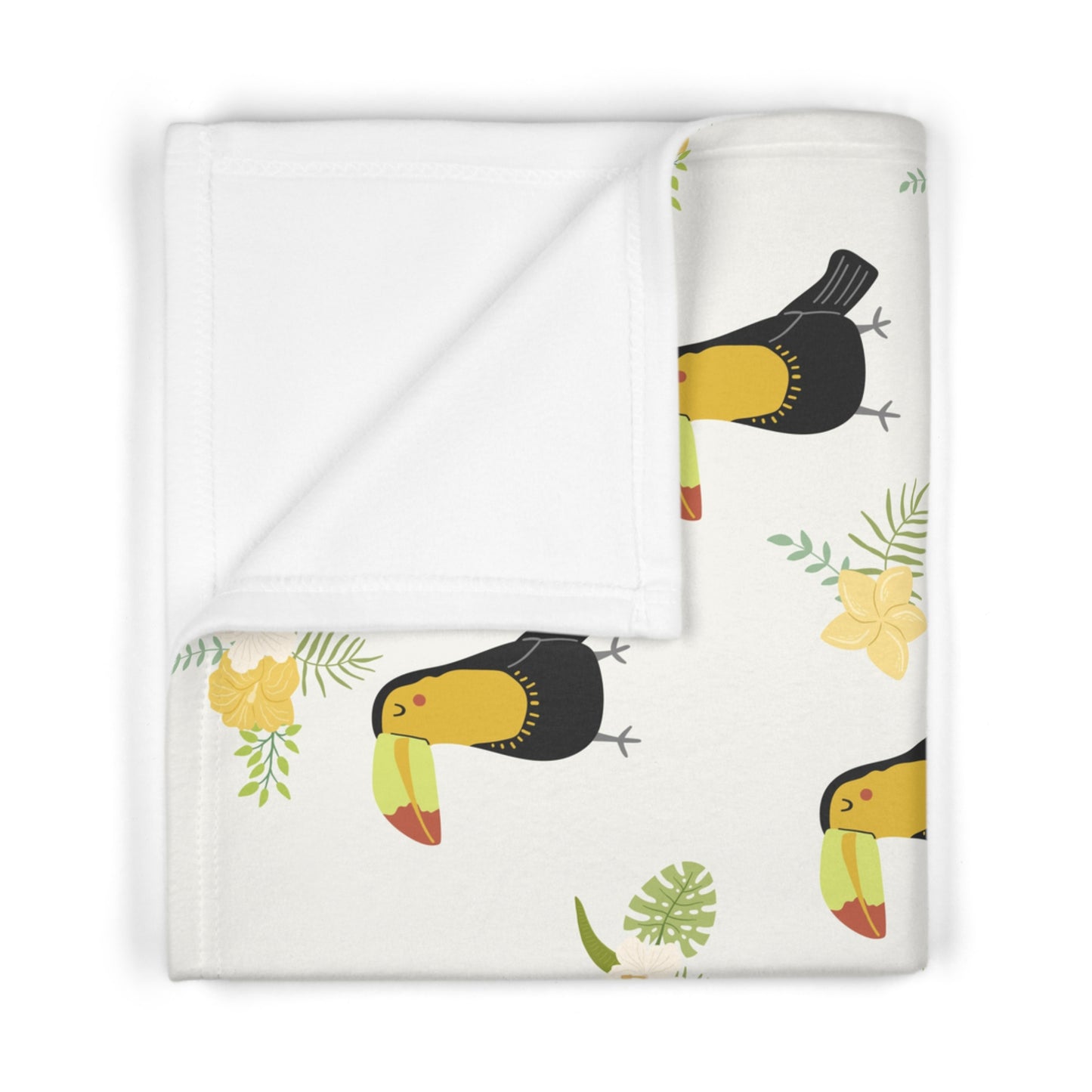Baby Soft Fleece Blanket | Tropical Theme