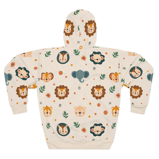 Unisex Pullover Hoodie | Safari Theme