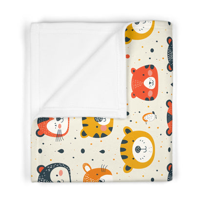 Baby Fleece Blanket | Safari Theme