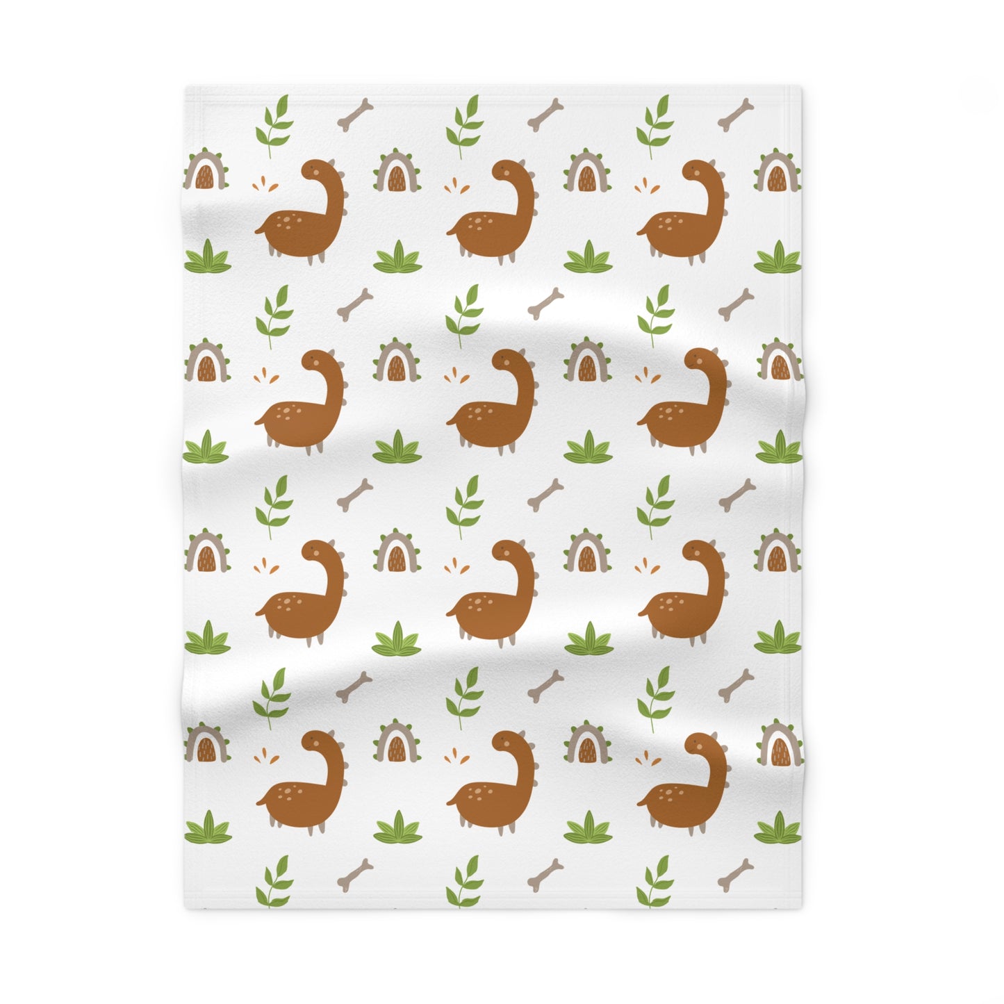 Baby Soft Fleece Blanket | Dinosaur Theme