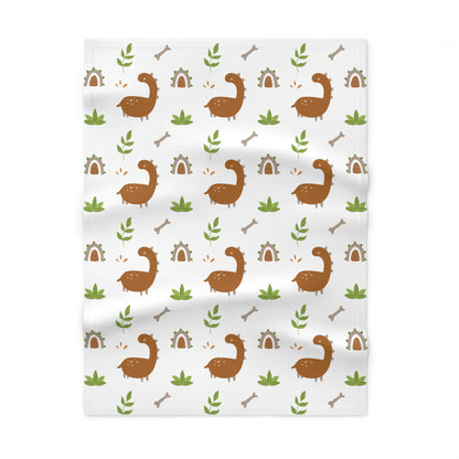 Baby Soft Fleece Blanket | Dinosaur Theme