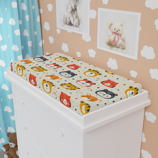 Baby Changing Pad Cover | Safari Theme