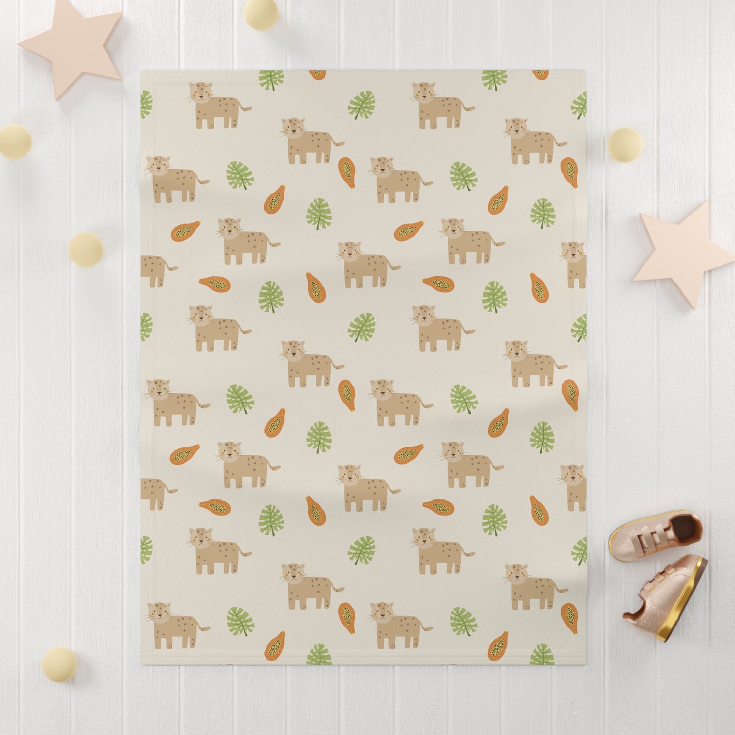 Baby Soft Fleece Blanket | Tropical Theme
